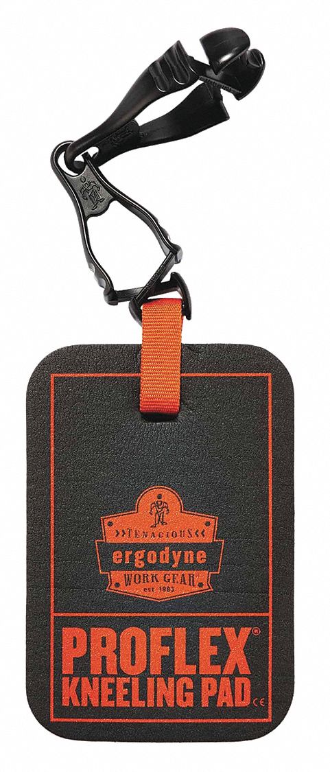 Kneeling Pad: 4 in x 6 in, 1 in Thick, Grabber