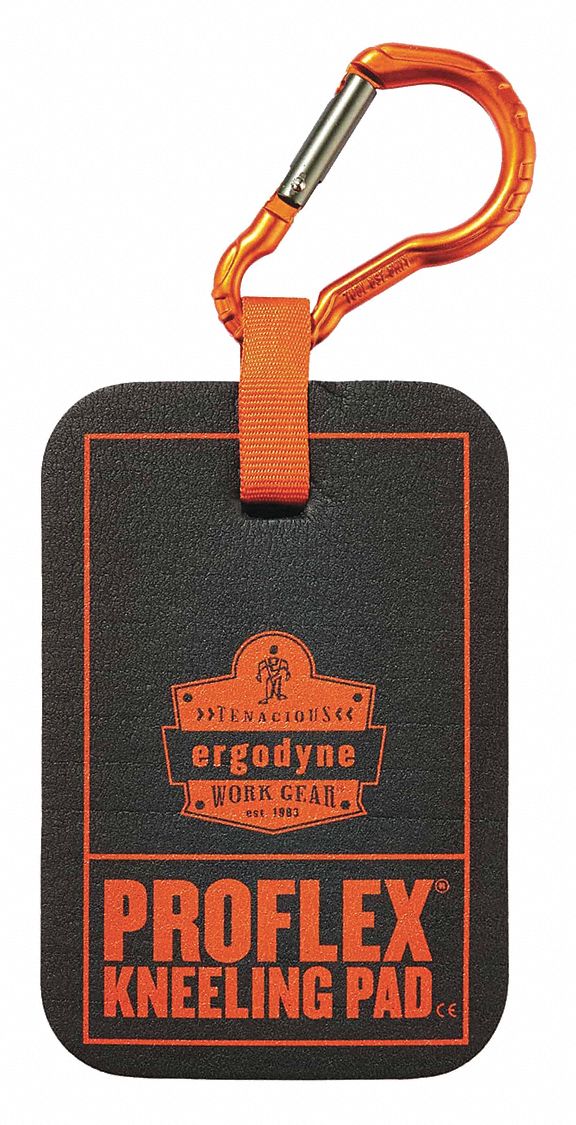 ERGODYNE Kneeling Pad, 6 in Length, 4 in Width, 1 in Thickness, NBR