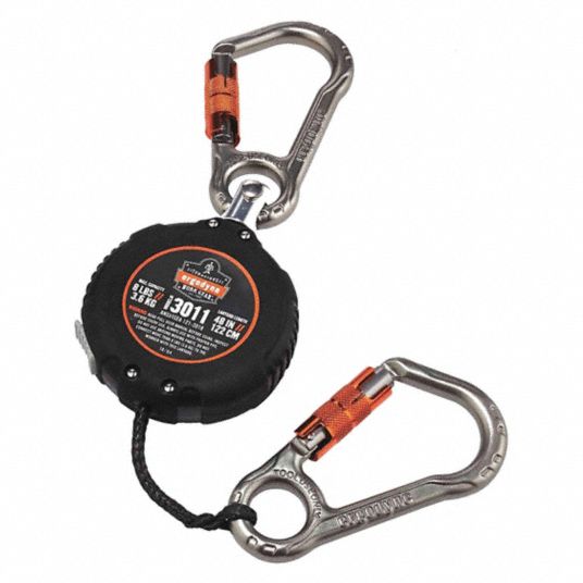 Ergodyne Retractable Lanyard, 8 Lb Weight Capacity - 55ee59