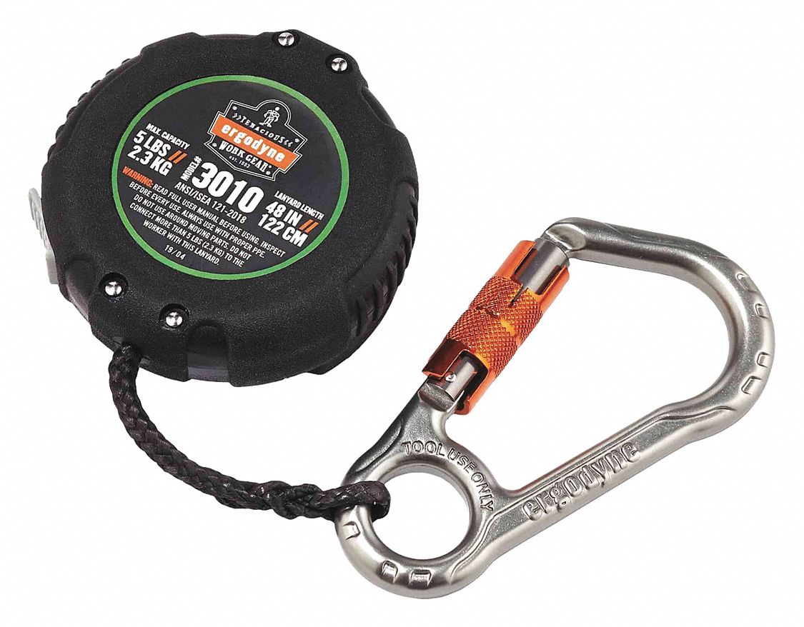 ergodyne-retractable-lanyard-5-lb-wt-capacity-55ee60-3010-grainger