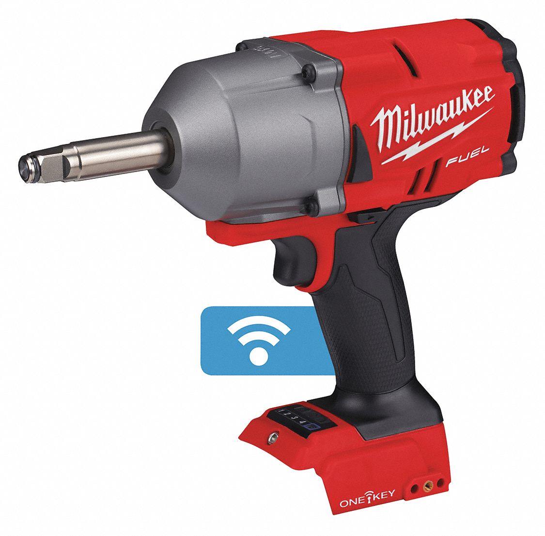 Impact Wrench: 1/2 in Drive Size, 750 ft-lb Fastening Torque, 1, 100 ft-lb Breakaway Torque