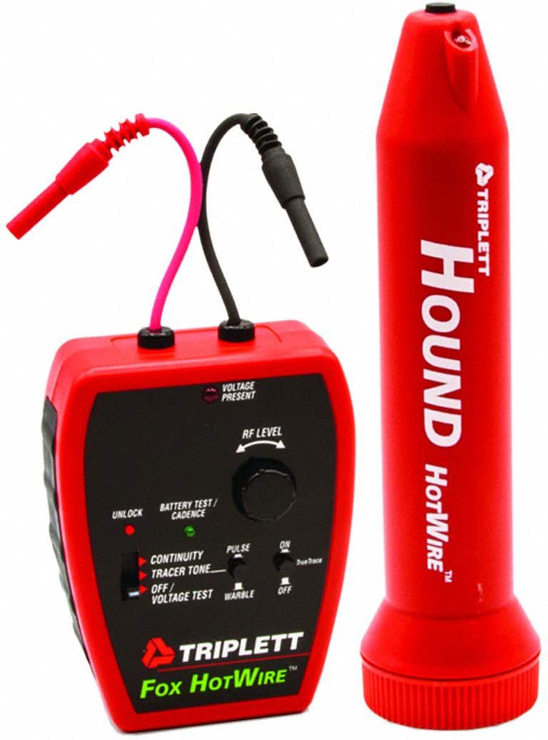 TRIPLETT Live Wire Circuit Tracer Kit For Energized Lines/Unenergized