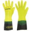 CE Impact-Rated PVC/Nitrile Chemical-Resistant Gloves, Unsupported