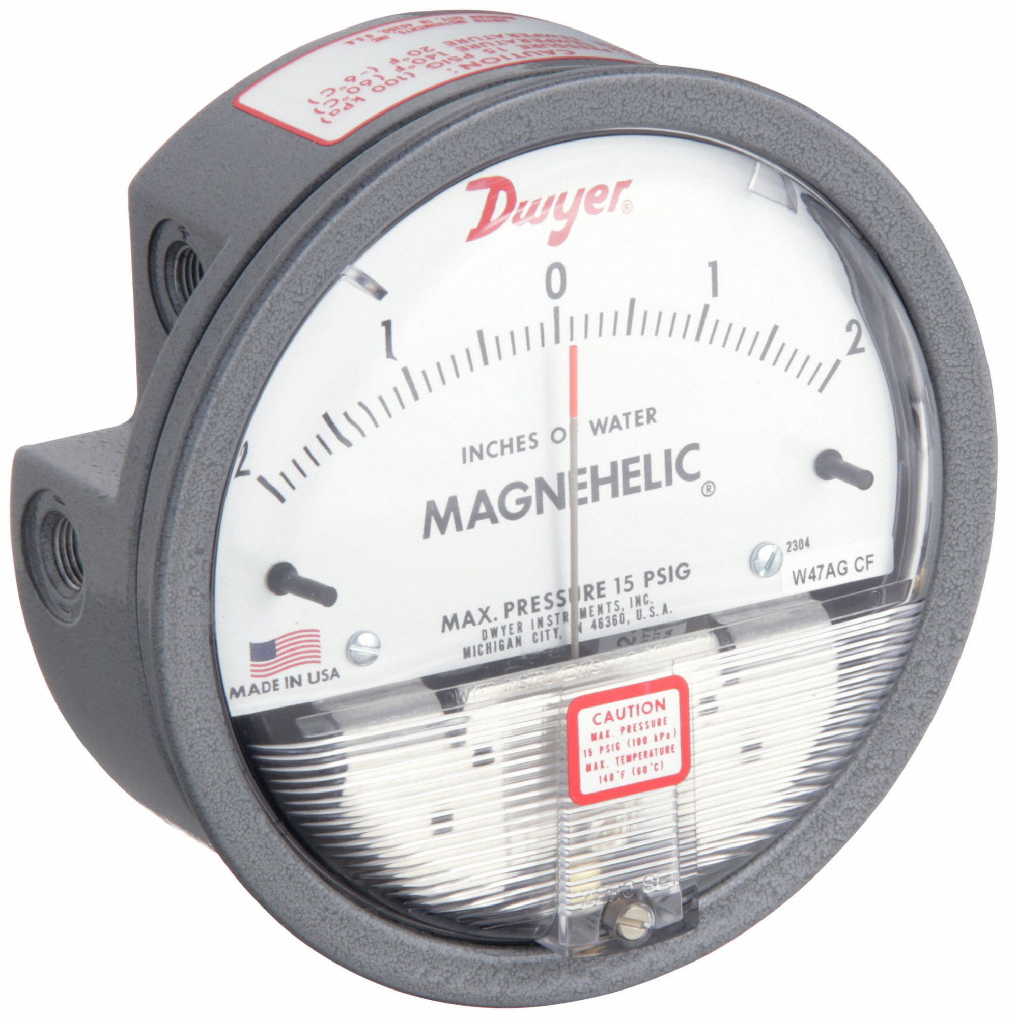 DIFFERENTIAL PRESSURE GAUGE,METAL