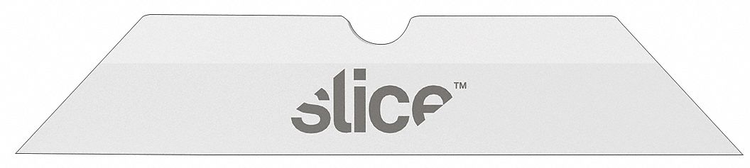 Utility Blade: 1 5/16 in Blade Lg, 1/4 in Blade Wd, 0.046 in Blade Thick, Ceramic, 4 PK