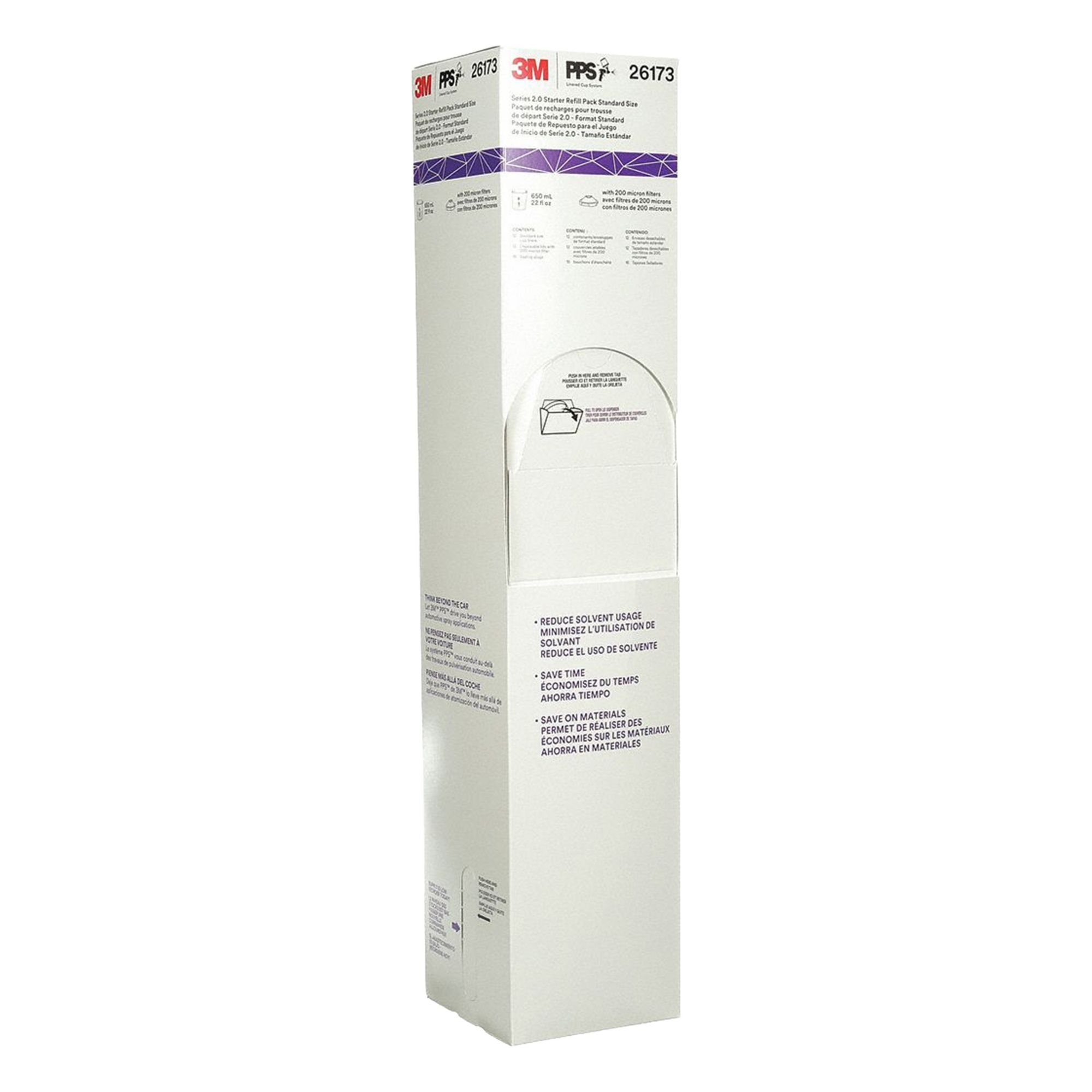 Spray Gun Cup Liner Kit: Spray Gun Cup Liner Kit, PPS, Spray Cup Systems, 22 fl oz Cup Size Use