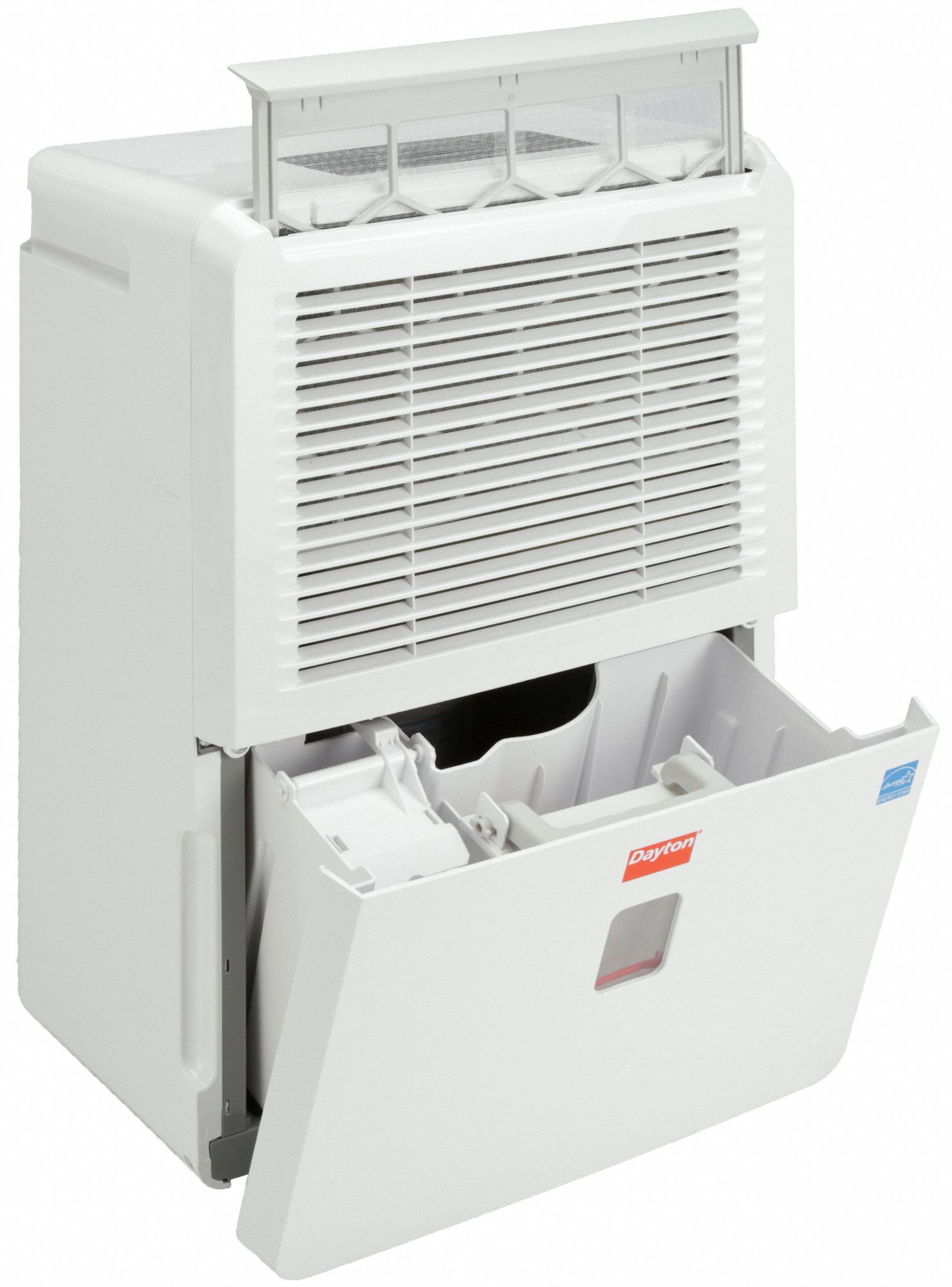 DAYTON Office Dehumidifier Std Refrigerant, Bucket Collection