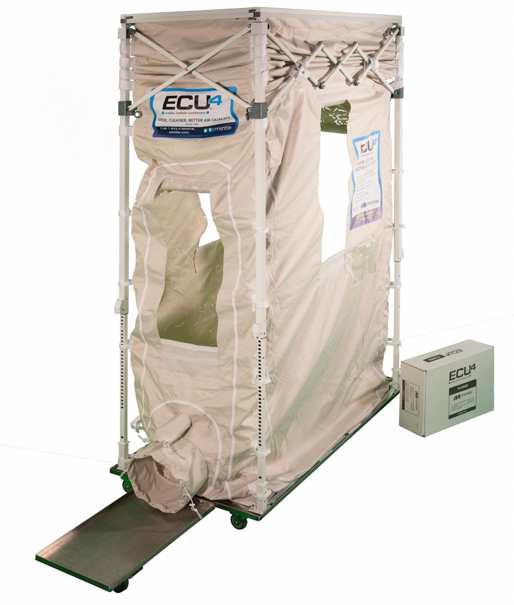 MINTIE TECHNOLOGIES, 4 Doors, 831/2 in, Mobile Containment Bundle