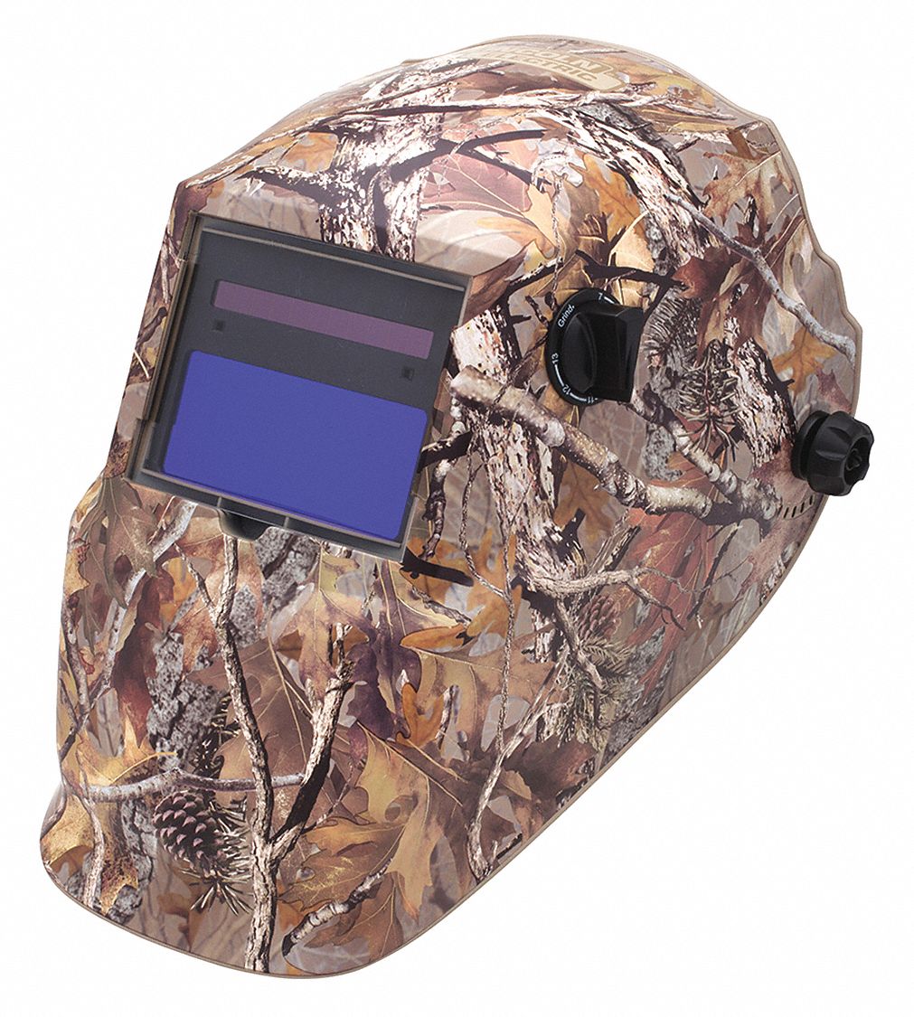 LINCOLN ELECTRIC Welding Helmet AutoDarkening, 2 Arc Sensors