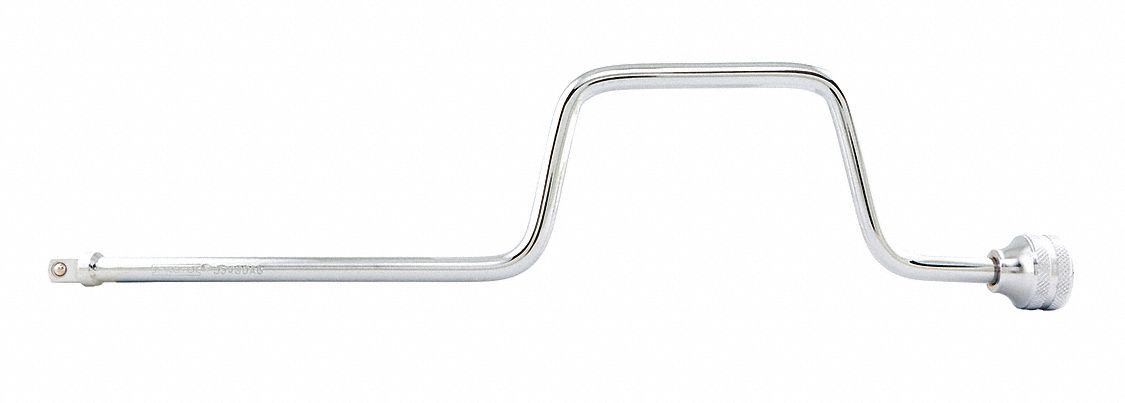 SKT DRVR,STEEL,CHROME,DRVSZ 3/8 IN