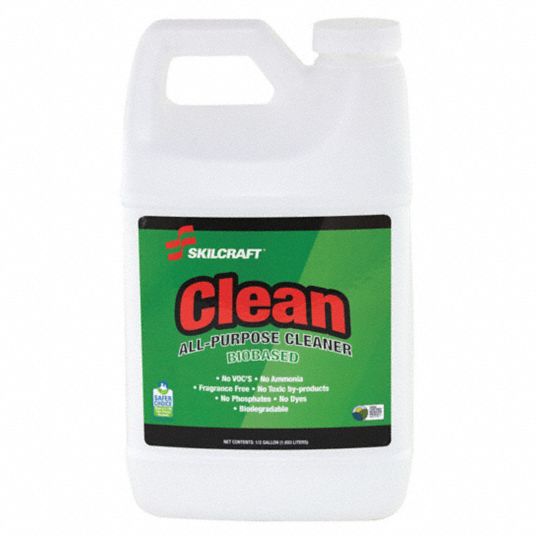 SKILCRAFT, Water Based, Jug, Cleaner/Degreaser - 55EN77|7930-00-068 ...