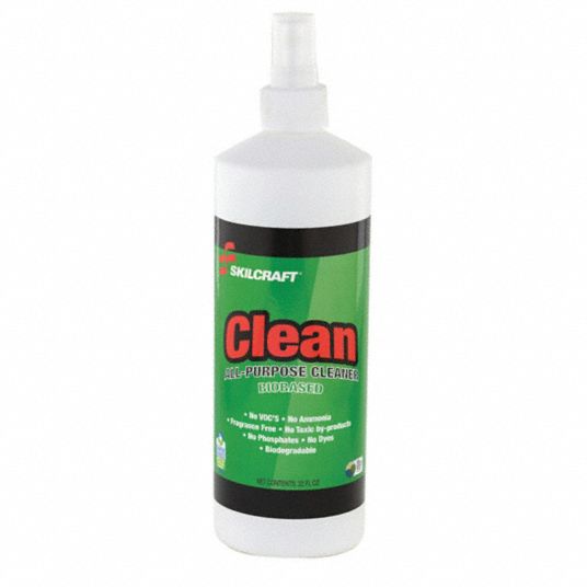 SKILCRAFT, Water Based, Bottle, Cleaner/Degreaser 55EN79793000357