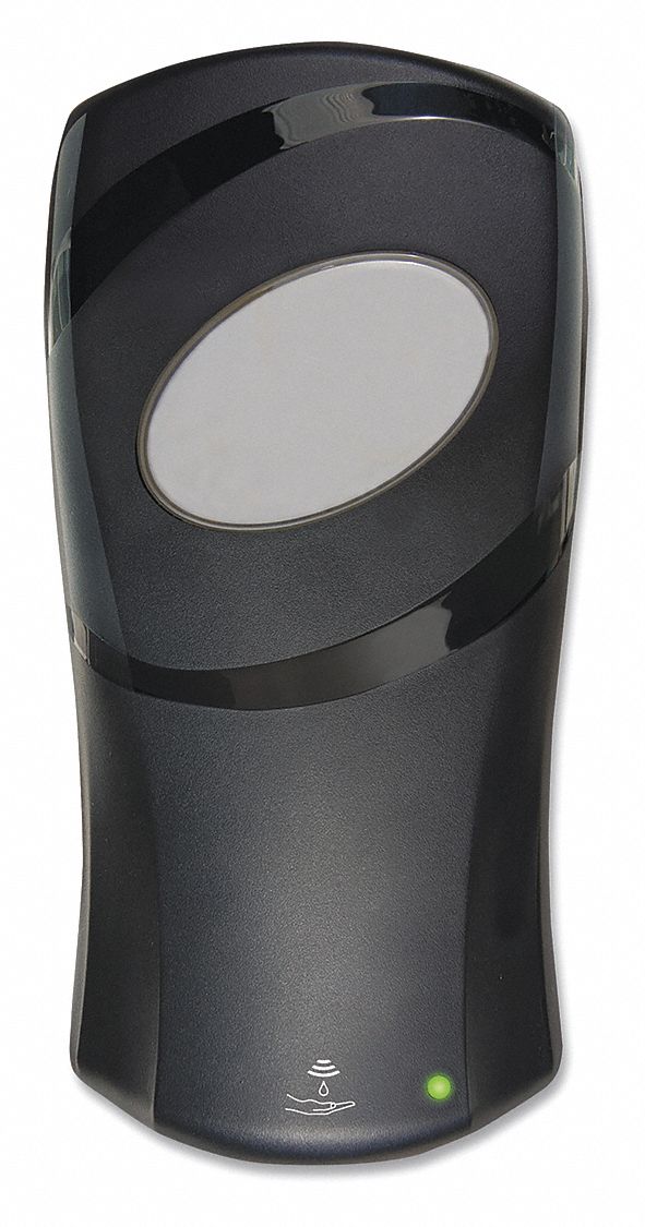 Soap Dispenser: Dial Professional, Foam, 1,200 mL Refill Size, Gray, Plastic, 3 PK