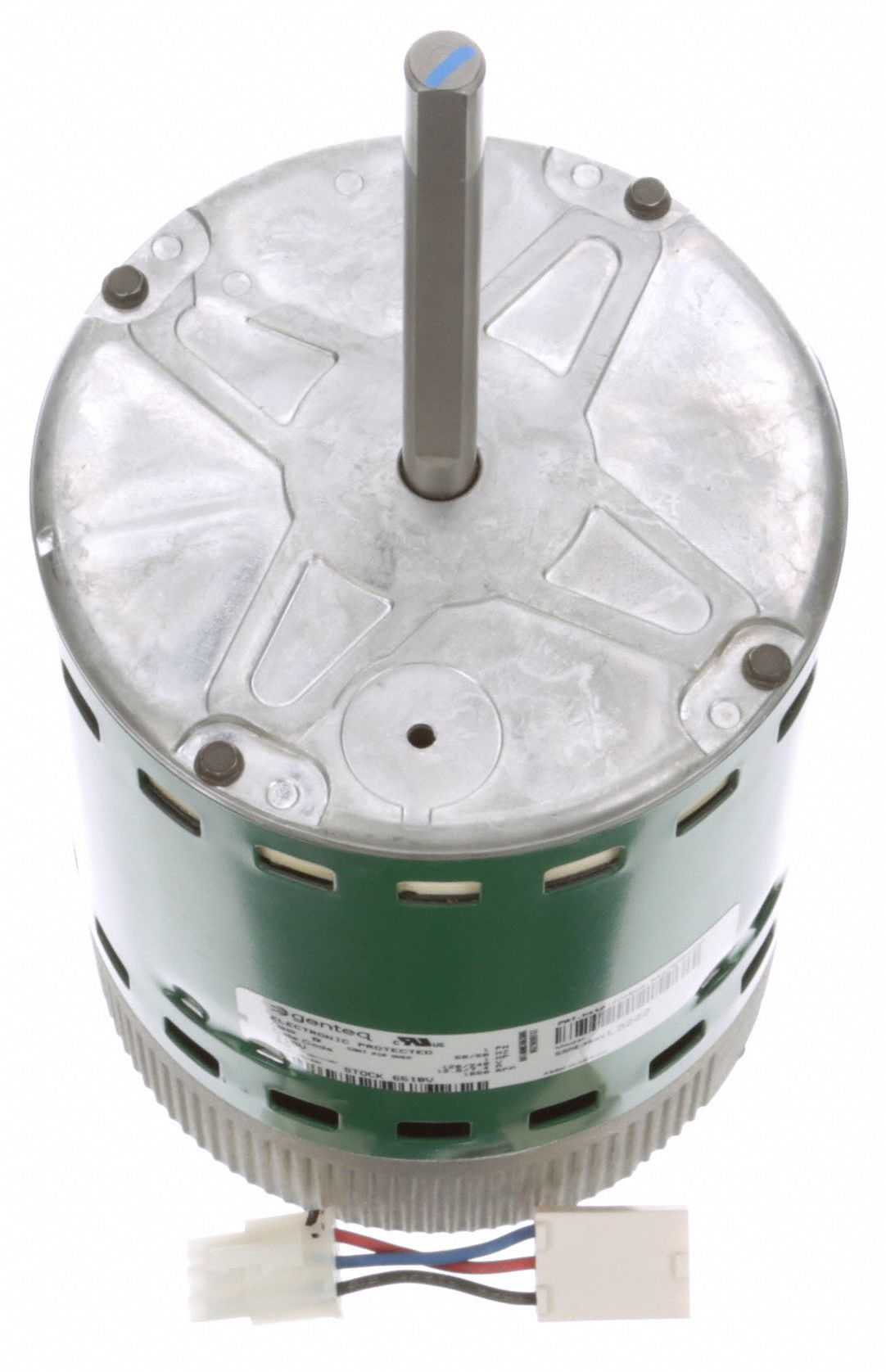 GENTEQ ECM Direct Drive Blower Motor 1 Speed, Open AirOver, Face
