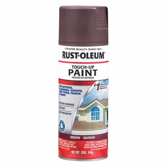 RUSTOLEUM, Modified Alkyd, Musket Brown, Weather Resistant Paint