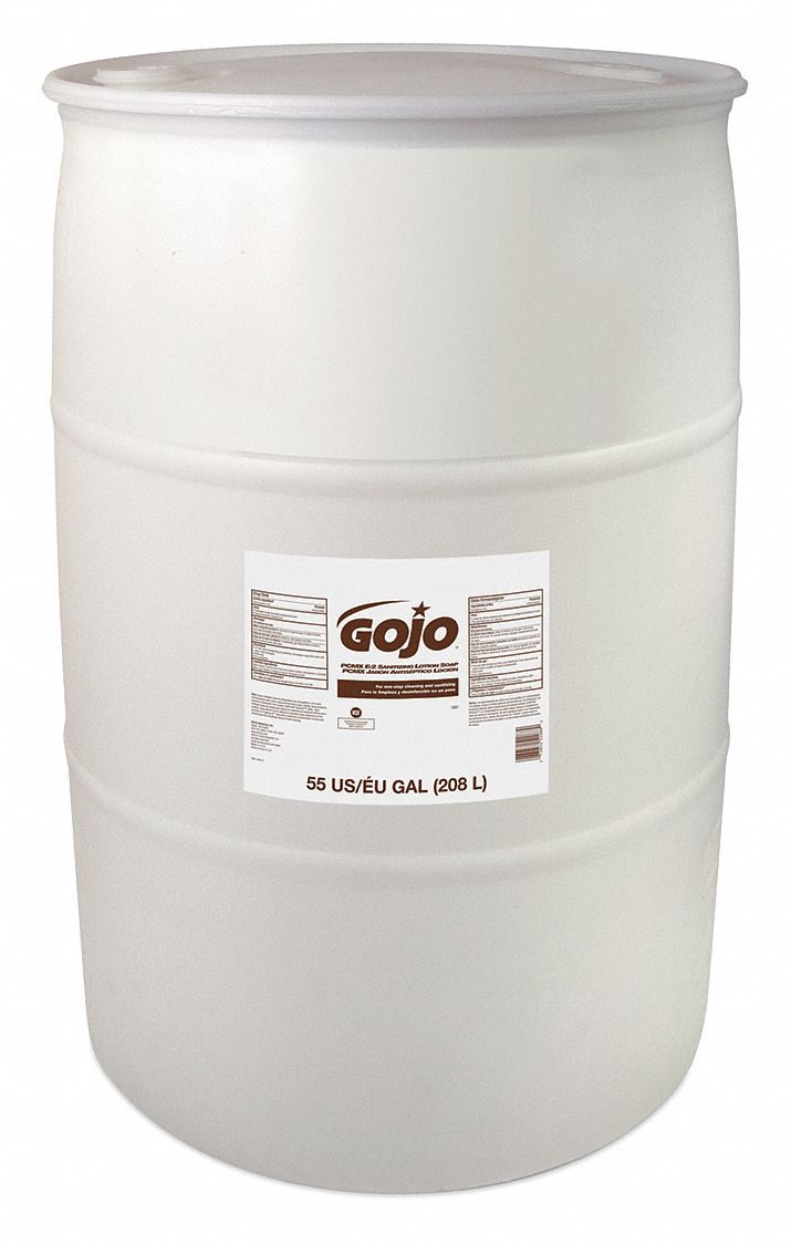 GOJO Unscented, Liquid, Hand Soap, 55 gal, Drum, None 55ER98188101