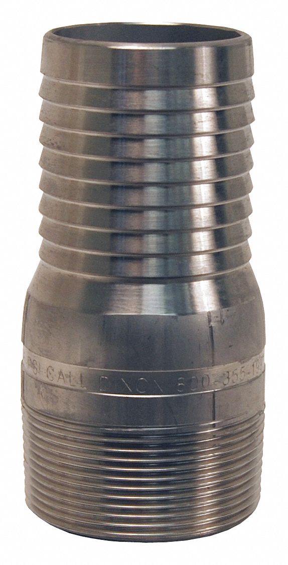 DIXON VALVE & COUPLING Barbed Hose Fitting, Fitting Material 316