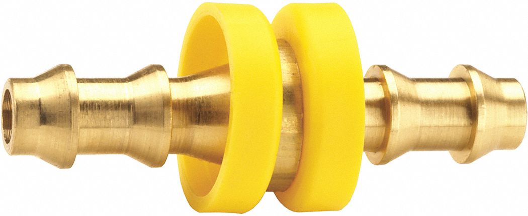 CerroBrass - Barbed Hose Fitting: 3/4″ x 3/8″ ID Hose, Male Connector -  48755425 - MSC Industrial Supply