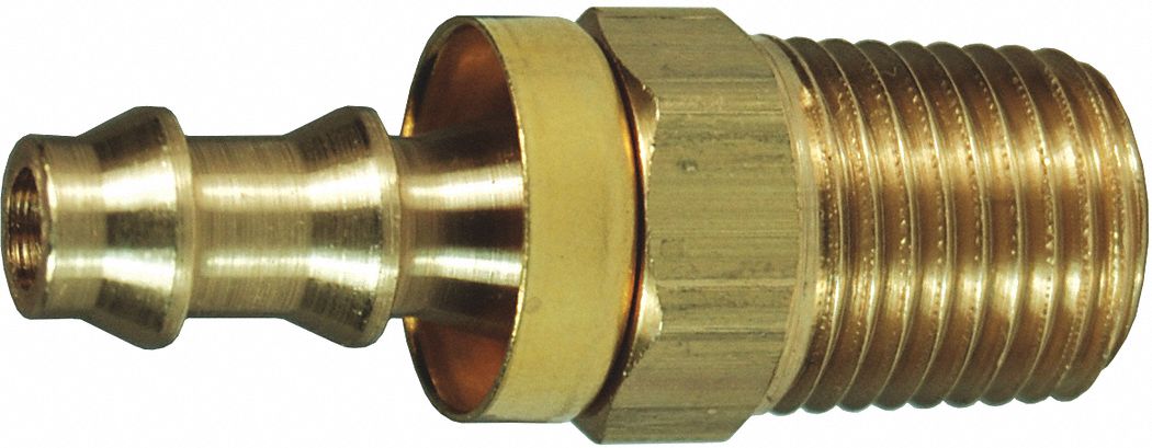 DIXON VALVE & COUPLING, For 3/8 in Hose I.D., Hose Barb x NPT, Barbed ...