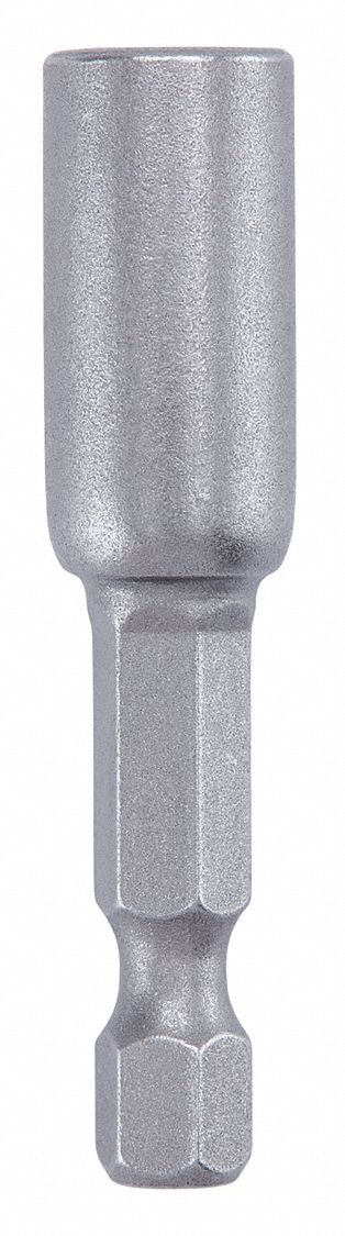 Nutsetter: Nutsetter, Imperial, 1/4 in Fastening Size, Hex, 1/4 in Shank Size, Steel