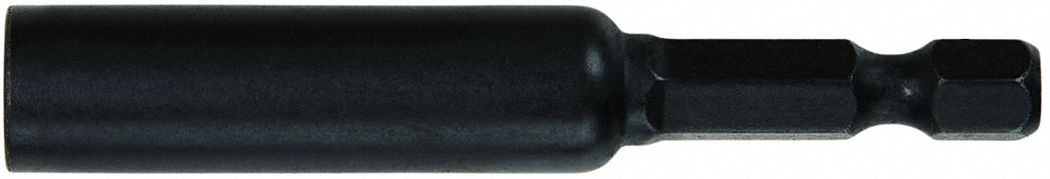 Nutsetter Set: Nutsetter Set, Imperial, 1/4 in Fastening Size, Hex, 1/4 in Shank Size, 10 PK