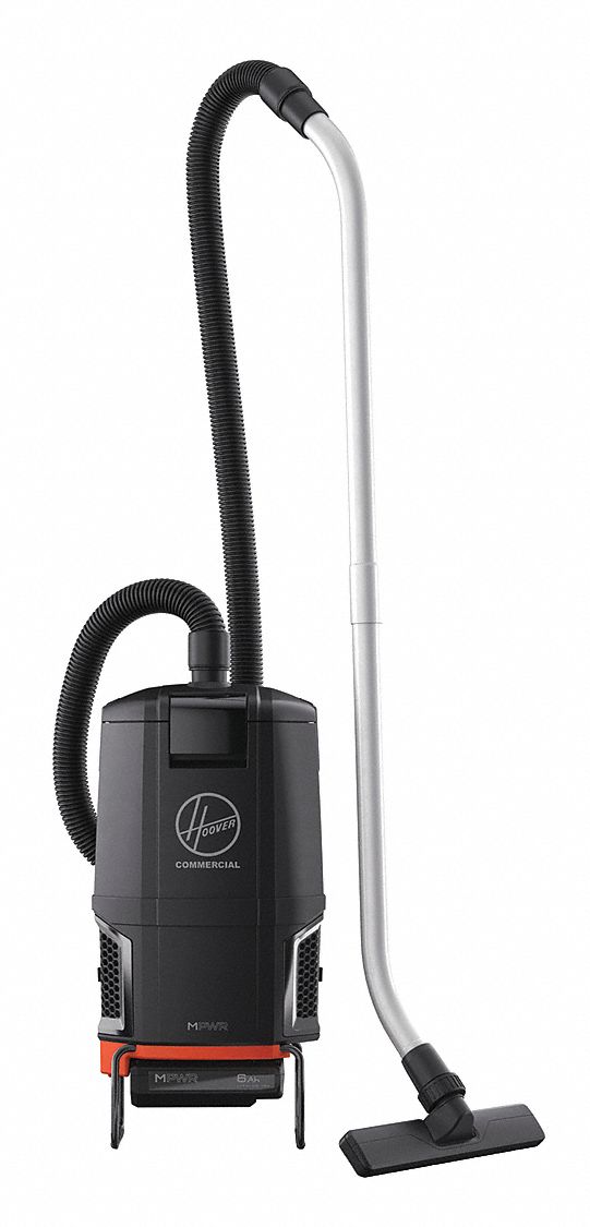 Cordless Backpack Vacuum: 81 cfm Vacuum Air Flow, 9.9 lb Wt, 71 dB Sound Level