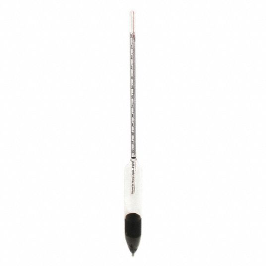 VEE GEE 305 mm Hydrometer for Industrial Chemicals, Liquids Heavier ...