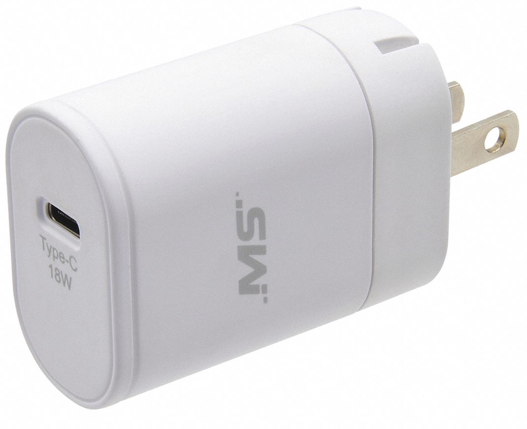 MOBILESPEC USB Wall Outlet Charger, For Use With USB Powered Devices