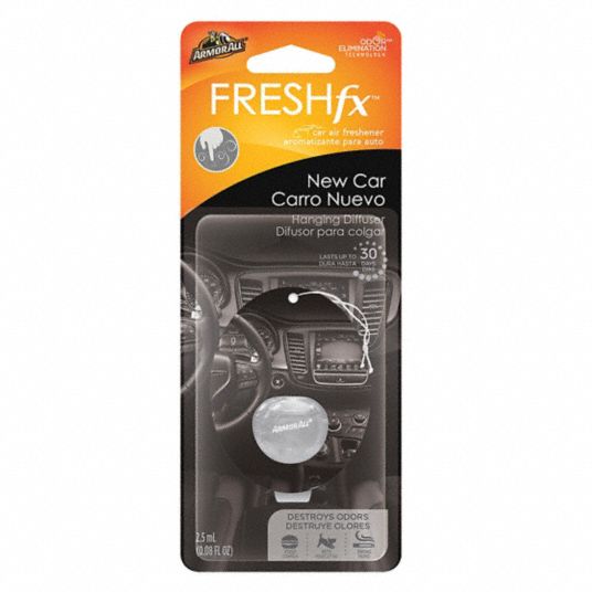ARMOR ALL, New Car, Black/Orange, Air Freshener 55FC3118595 Grainger