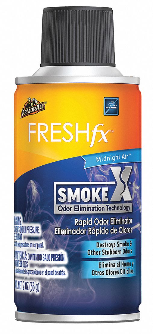 ARMOR ALL Air Freshener Fogger, Midnight Air, Black/Orange 55FC45