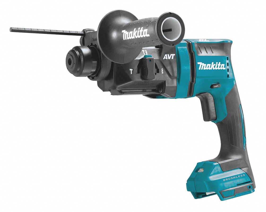MAKITA, PistolGrip, 18 V, Cordless Rotary Hammer 55FD25XRH12Z Grainger