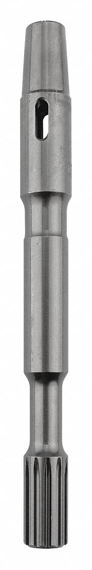 Rotary Hammer Bit Adapter, Spline, 9" L