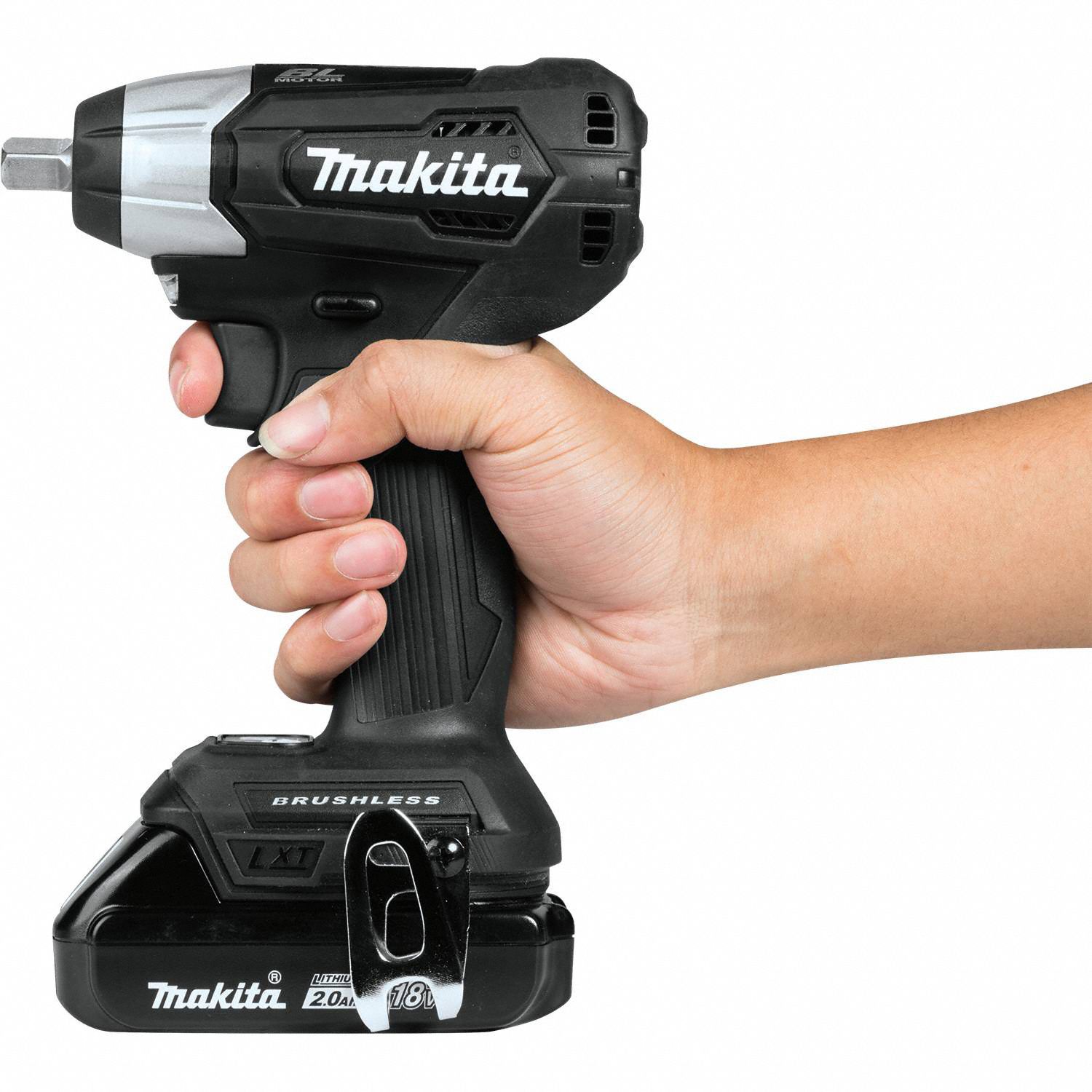MAKITA Cordless, Impact Wrench, 18V DC, 245 ftlb Breakaway Torque