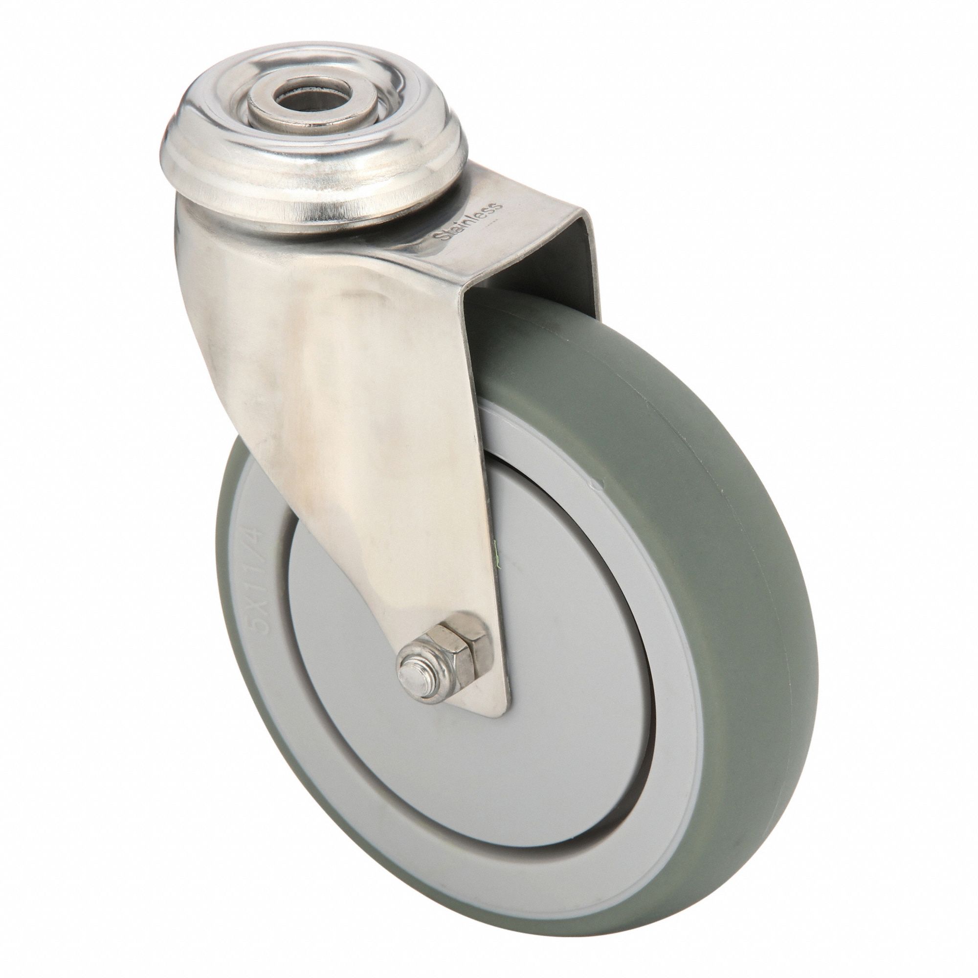 Bolt-Hole Caster, 5"dia,