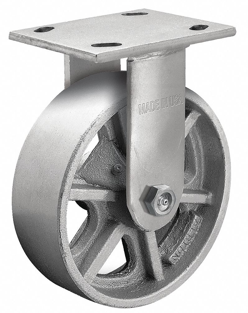 ALBION, 4 in Wheel Dia., 1000 lb, Caster - 60RL96|16CA04201R - Grainger