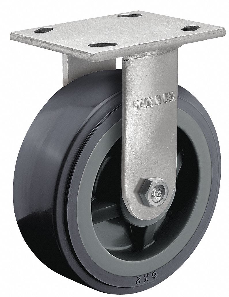 Albion 16xa05201r Albion Caster: 5 In Wheel Dia., 750 Lb, 6 1 2 In 