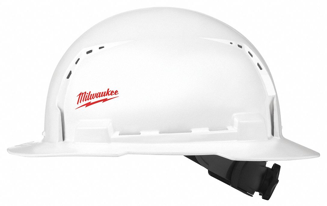 Download MILWAUKEE Full Brim, Hard Hat, Type 1, Class C ANSI ...