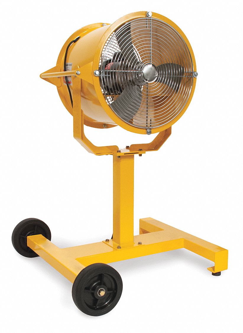 BIG ASS Std-Duty Industrial Fan, 18 in Blade Dia, Standard-Duty Industrial Fan - 55FF66|F-SB1-0101L9S34 - Grainger