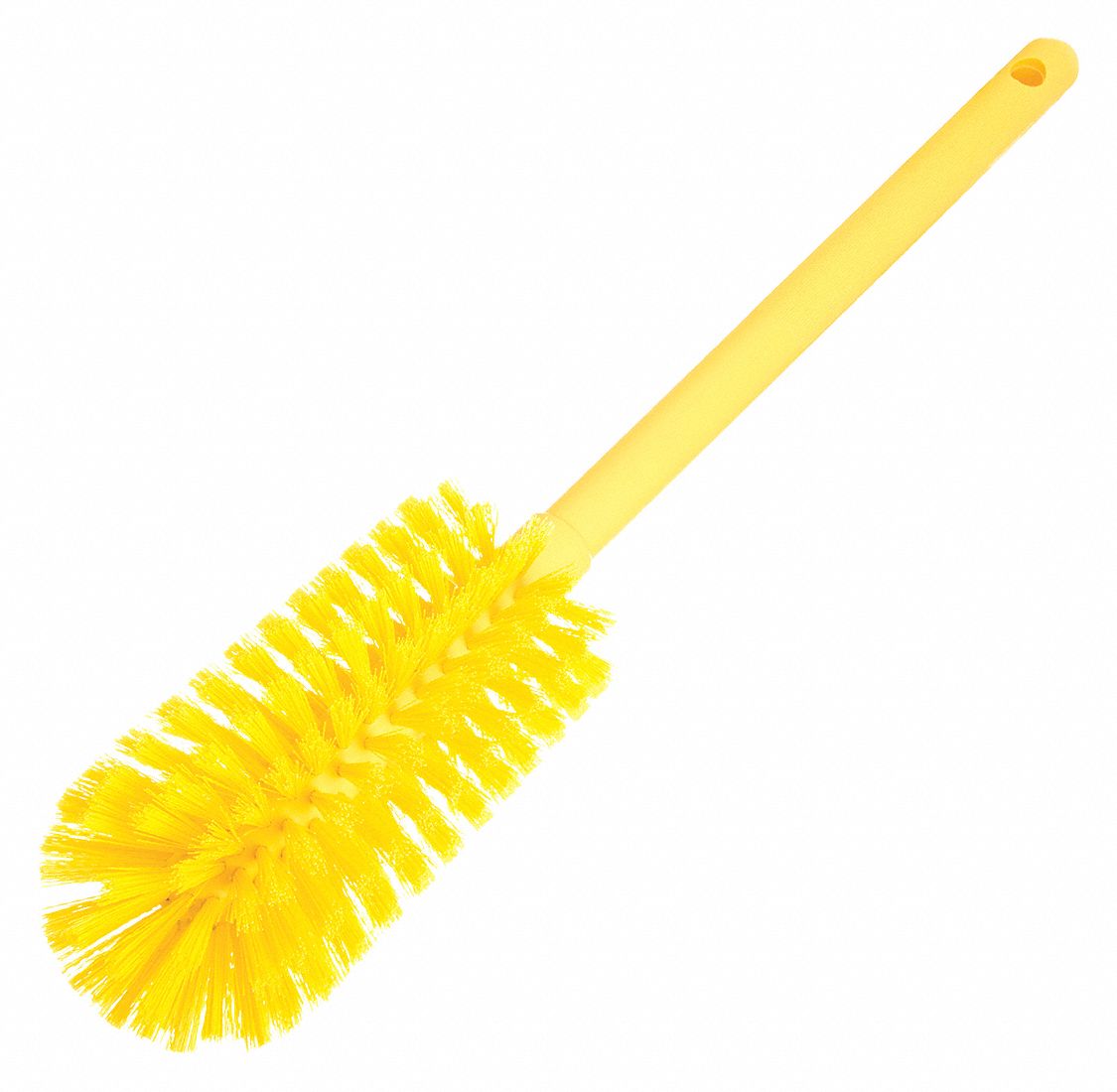KLEEN HANDLER Yellow, Goblet Cleaning Bottle Brush, Durable