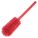 BOTTLE BRUSH,RED HANDLE,OVERALL 16