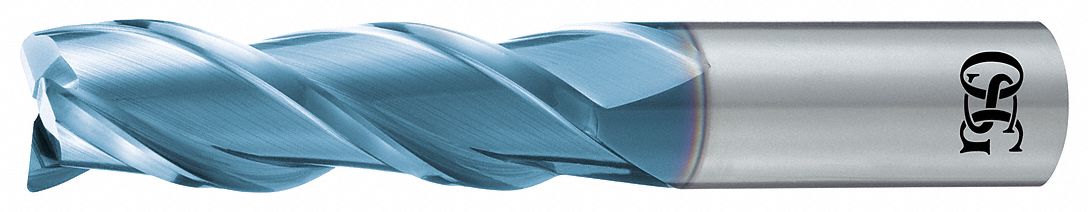 Corner Radius End Mill,  1 in,  Carbide