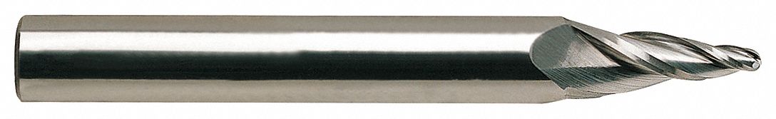 Tapered Mill: Carbide,