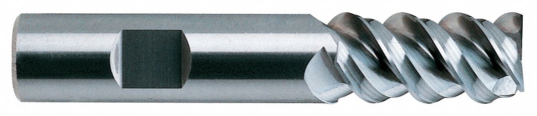 Square End Mill,  0.75 in,  Carbide