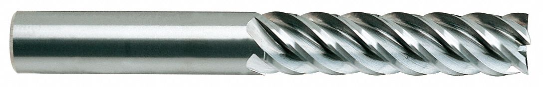 Square End Mill,  0.75 in,  Carbide