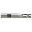 High-Performance Finishing TiN-Coated High-Speed Steel Square End Mills