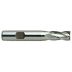 Miniature General Purpose Finishing TiN-Coated High-Speed Steel Square End Mills