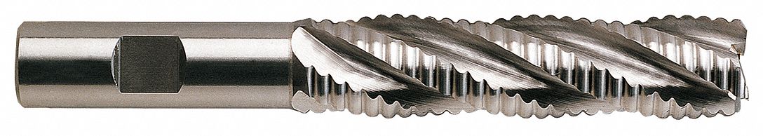 Sq. End Mill, Single End, HSS, 1-3/4"