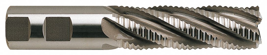 Square End Mill, Single End, 1-1/2", Cobalt