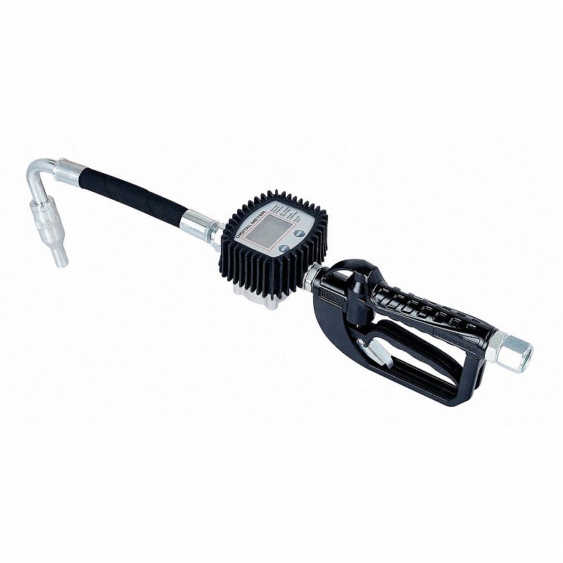 DRUM PUMP NOZZLE, MANUAL, ALUMINUM/PLASTIC/RUBBER/STEEL, 9.25 GPM MAXIMUM FLOW RATE, 750 PSI, 3