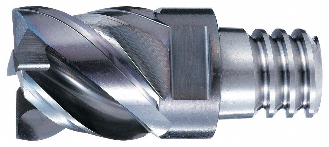 Exchangeable-Head Milling Tools